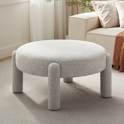 Modern Unique Design 32.3" W Velvet Upholstered Ottoman