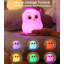 Mignonne chouette veilleuse pour enfants