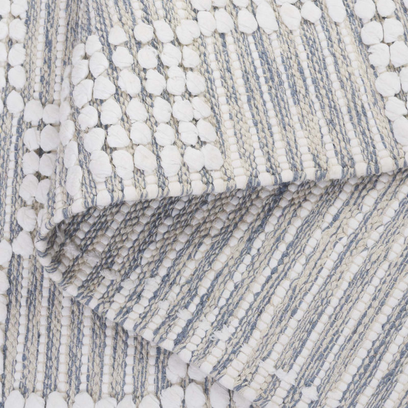 Thanbir 979 Area Rug In Silver / Ivory, Rectangle 5' x 8'