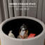 Table basse avec repose-pieds HOMcom