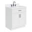 Meuble-lavabo simple en bois massif 30 po avec plateau en quartz Carrara de 1,5 po Tidworth-676705849-718797189