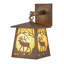 Elk at Dawn - Light Outdoor Bulkhead Light