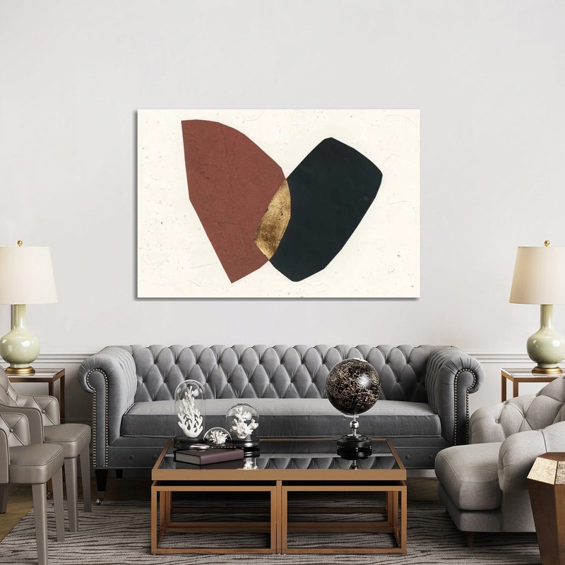 Organic Overlay II by Renée Stramel - Wrapped Canvas Gallery-Wrapped Canvas Giclée, 152.5 cm H x 101.5 cm W