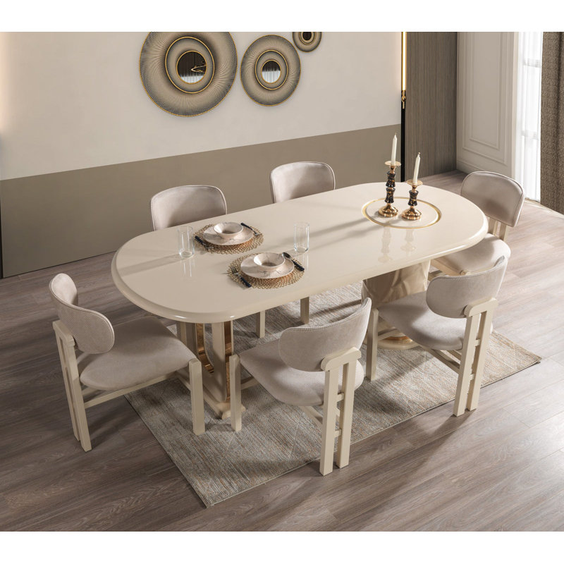 7-Piece Oval Dining Set