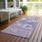 Machine Washable Indoor/Outdoor Leavittsburg ACN2225 Floral Rug-1689393714