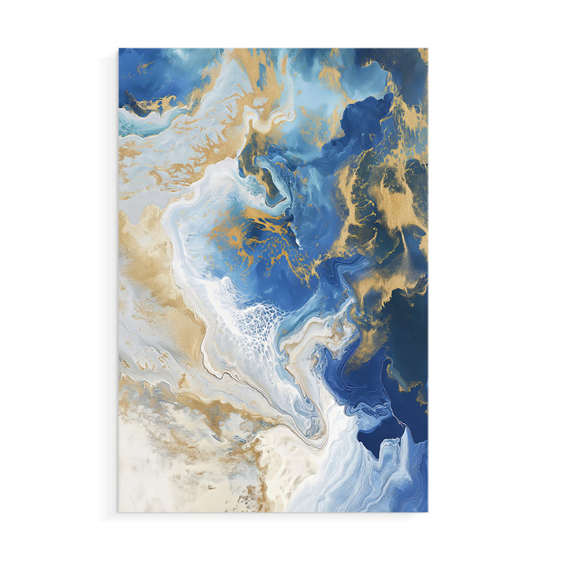 Série ABSTRACT CDXIV - Impression sur toile seulement - NON CADRE, H 12 po x l 8 po
