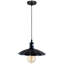 Hayes 1 - Light Black Pendant-1724917972