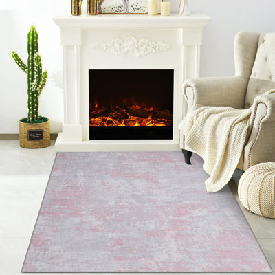 Rectangle Abstract Area Rug