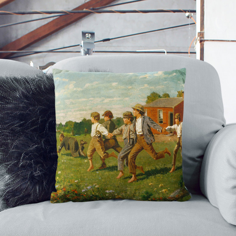 Snap the Whip Scatter Cushion, 55cm H x 55cm W x 20cm D, Black