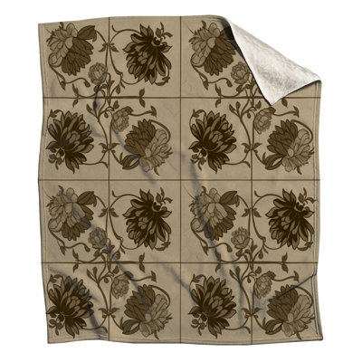 Couvertures à motif floral