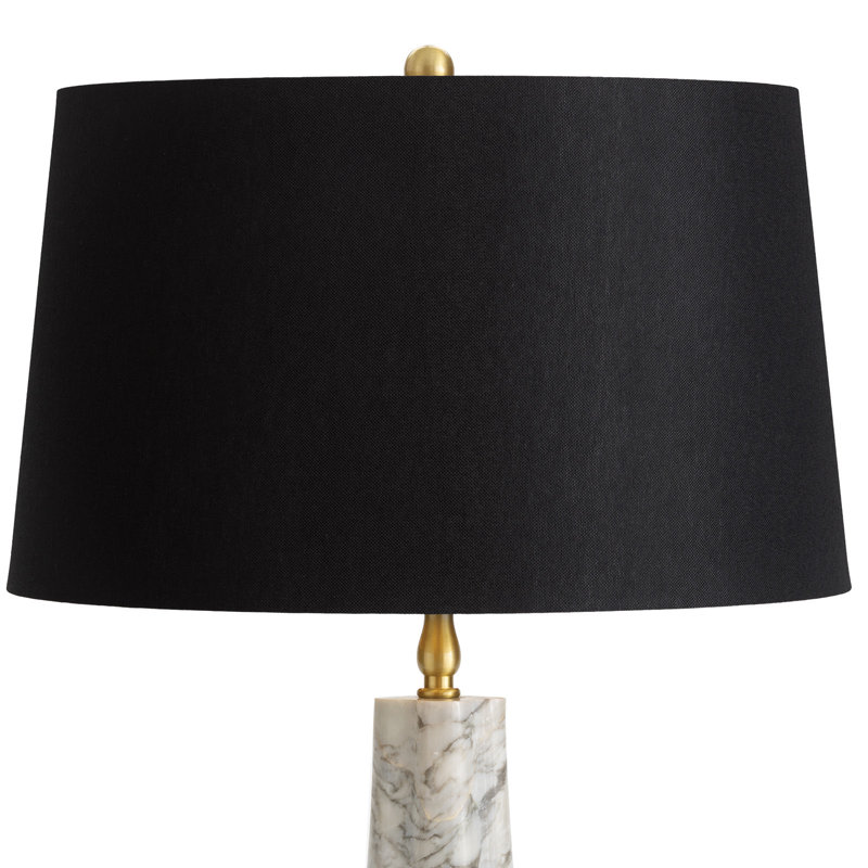 Roman Table Lamp, White