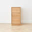Table de chevet avec armoire de rangement pour le salon - table de rangement sur pied