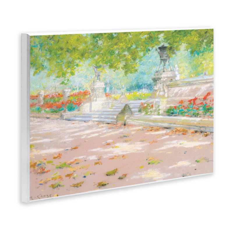 Plaque murale «Summer Sunlight in Park», conception par LSR Design Studio, H 10 po x l 15 po
