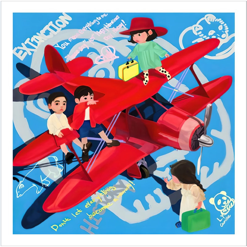 «Flight of Innocence», reproduction d'art