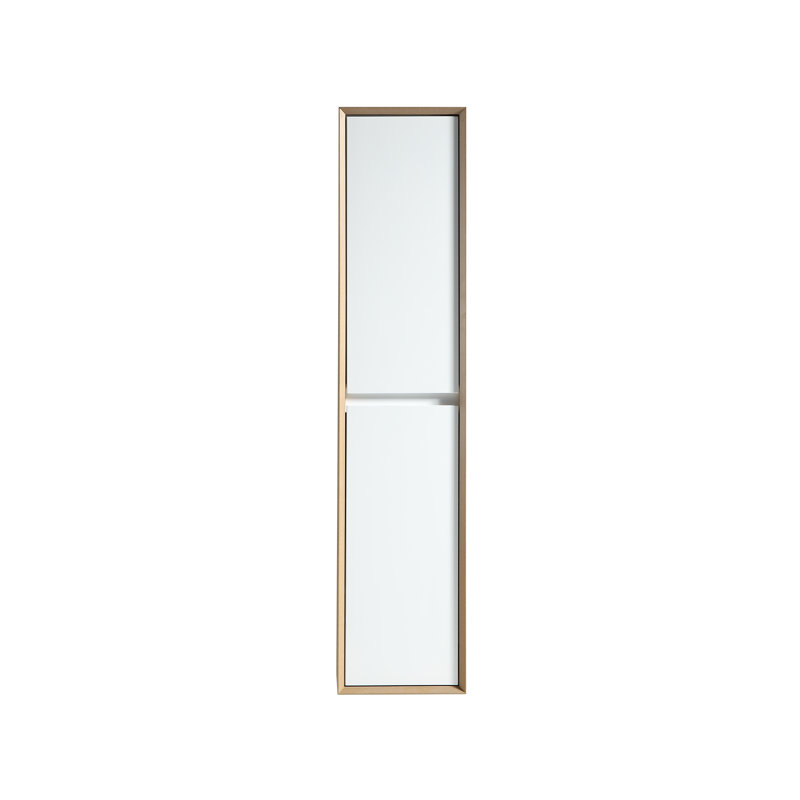 Armoire à linge 14 po Banfield, Blanc lustré
