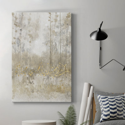 " Thicket Of Trees III " Painting Print