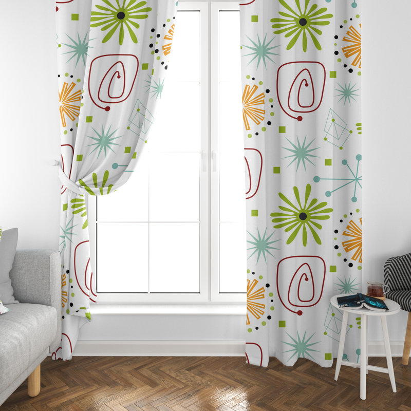 Paire de rideaux obscurcissant en polyester Eccles, L 20 po x H 82 po