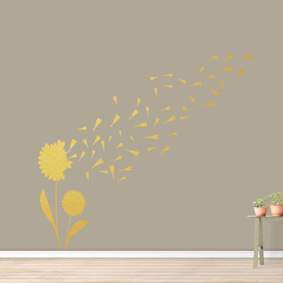 Adhésif décoratif pissenlits