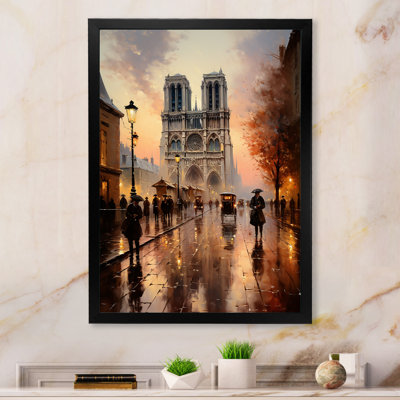 La cathédrale de Normandie par Claude I - impressions d'art mural de paysages urbains