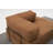 Luxury 2-Seat Sofa, 55.1 x 29.5 x 37.4 inches | 100% Chenille Fabric, Eco-Friendly, Soft Foam Cushions for Comfort | Bed Size: 74.8 x 55.1 inches | Elegant Brown Color, Perfect for Living Room or Den-105526616