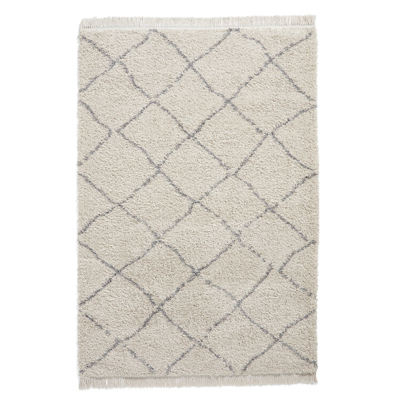 Archuleta area rug Machine Woven Cream, Rectangle 120 x 170cm