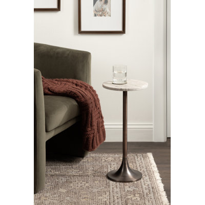 Round Marble Side Table