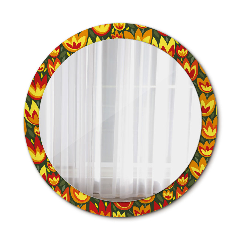 Huldar Glass Flat Wall Mirror