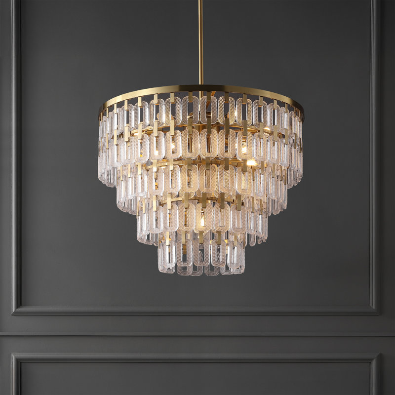 Lustre en verre Queenie
