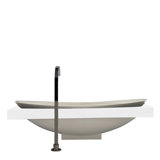Suave 78.75'' L Soaking Bathtub