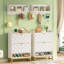 16 Pair Flip Down Shoe Storage