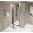 Half Frame Shower Door (Matte Black)