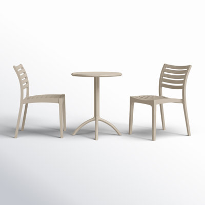Jacinta 2 - Person 23.6" Bistro Set