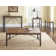 Caesar 4 - Piece Solid Wood Top Living Room Table Set