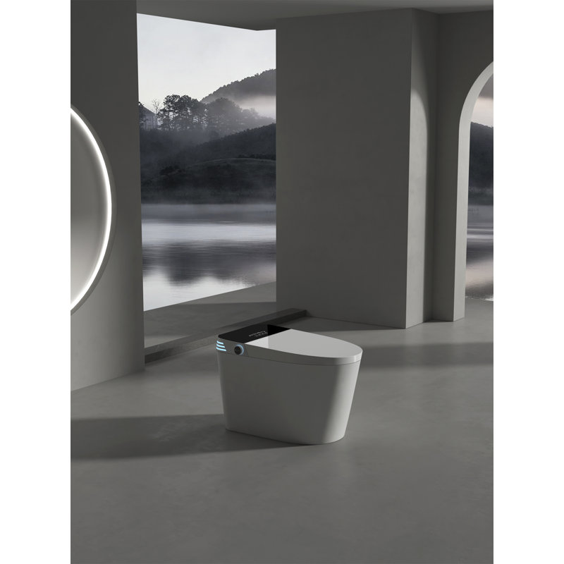 Toilette intelligente avec bidet intégré