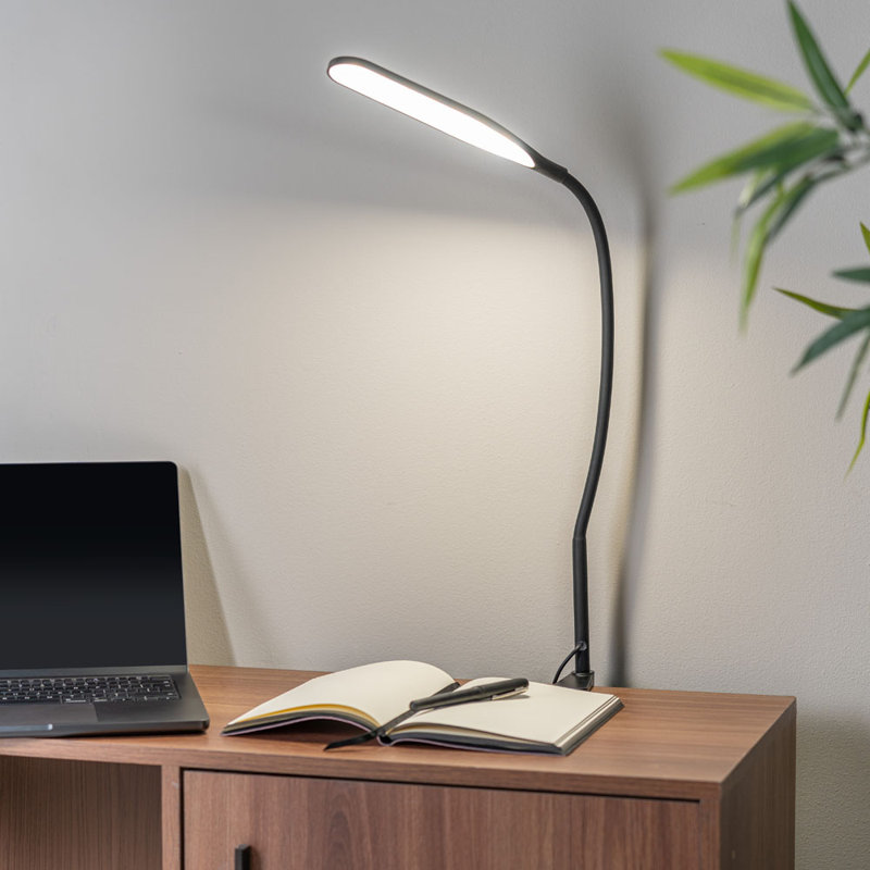 Ceona Clip On Lamp, Black