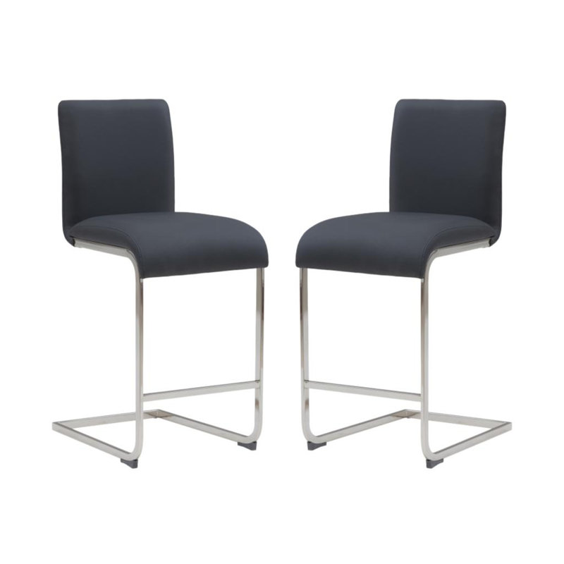 Tabouret de bar Wavell, Noir
