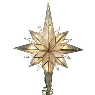 Mirrored Star Tree Topper