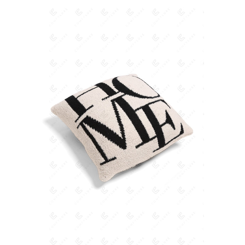 Housse de coussin douce et luxueuse Expression - ACCUEIL