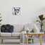 Coup de pinceau moderne de vache moderne par Annie Warren-70680774-70680777