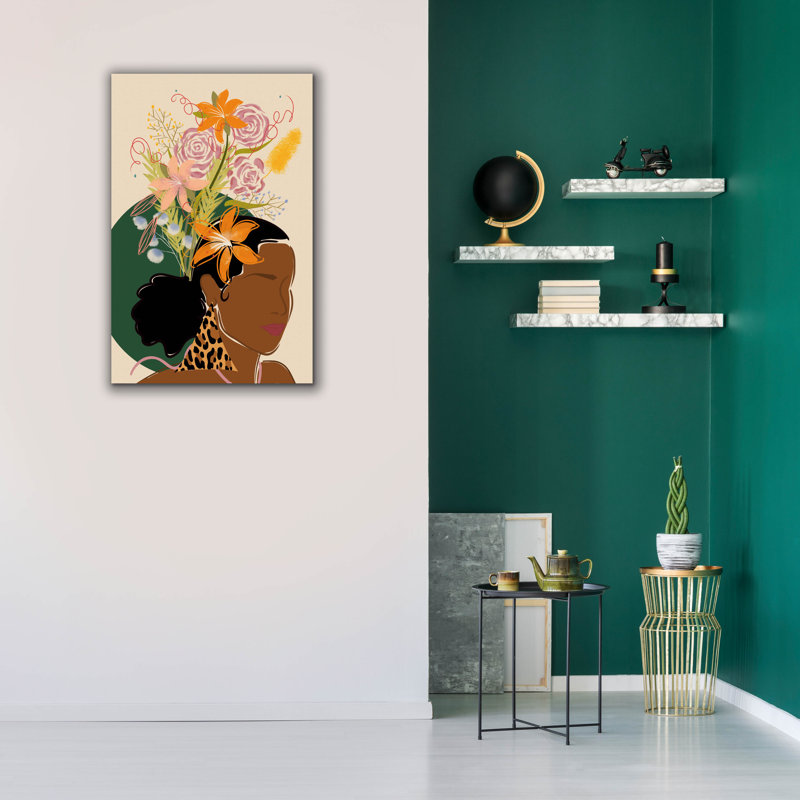  «Leopard Lillies» par Marlee Ash, art mural sur toile, 26 po x 40 po, H 40 po x l 26 po