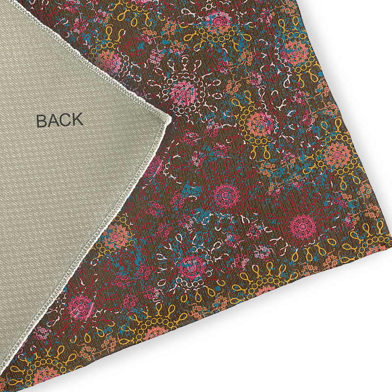 Chenille Indoor / Outdoor Rug, Round 5'