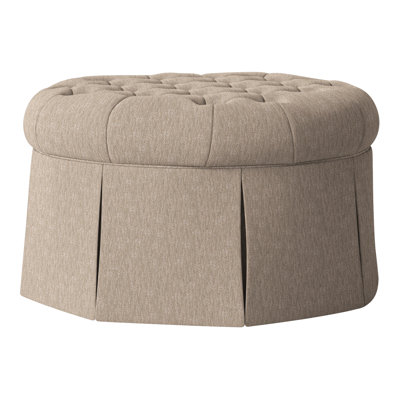 Alma Round Ottoman