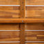 Table de salle à manger d'extérieur en bois d'acacia