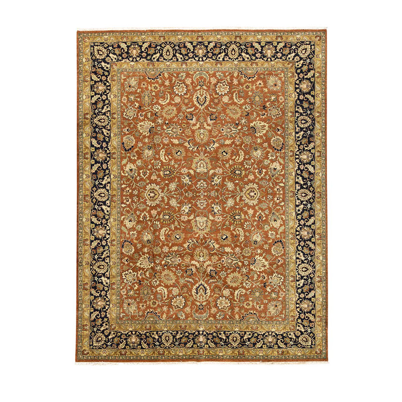 Oriental Area Rug in Navy