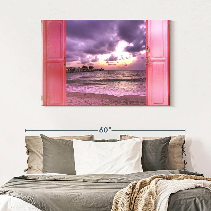 Gillard Window To Dramatic Gillard, 32" H x 48" W