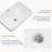 Ceramic Undermount Bathroom Sink 22.05" X 15.36" X 6.7" - White Porcelain Vessel Basin, Seamless Design For Vanity Countertop-125216391