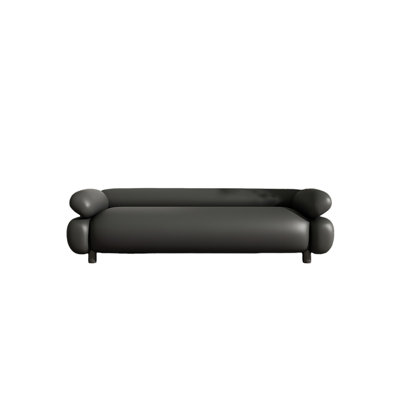 Banc rembourré polyvalent en cuir