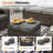 3-Person Patio Sofa With 2 Ottomans-505576288-505576289