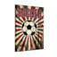 Ballon de soccer tendance avec rayures rayonnantes-278516509-278516510-278516504