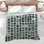 Green Rectangular Tiles Comforter